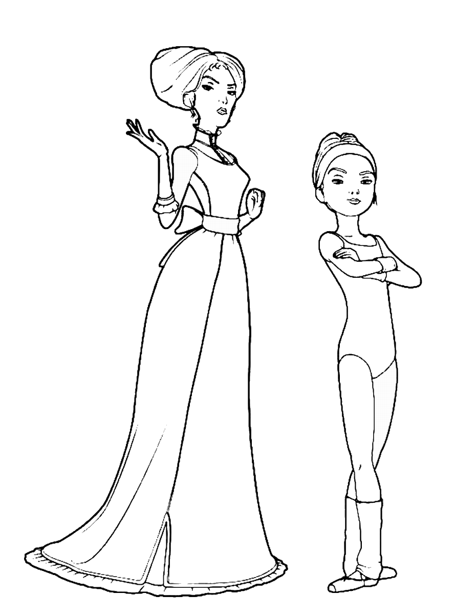 Leap movie coloring pages