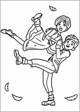 Coloring pages leap l