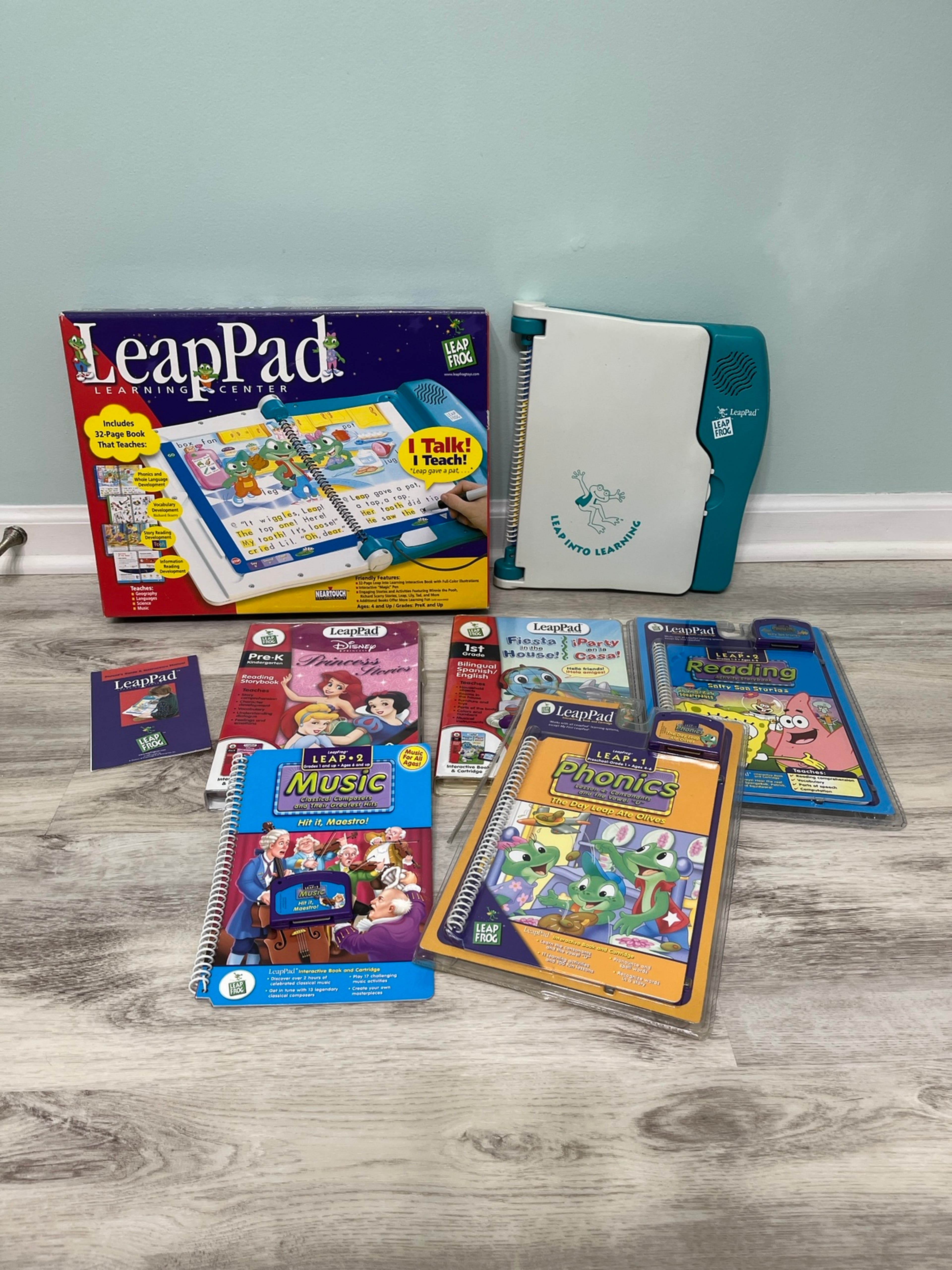 Leap frog learning development activity centers