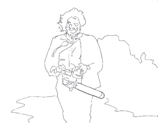 Leatherface fãrbung seite