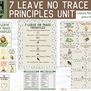 Leave no trace printable