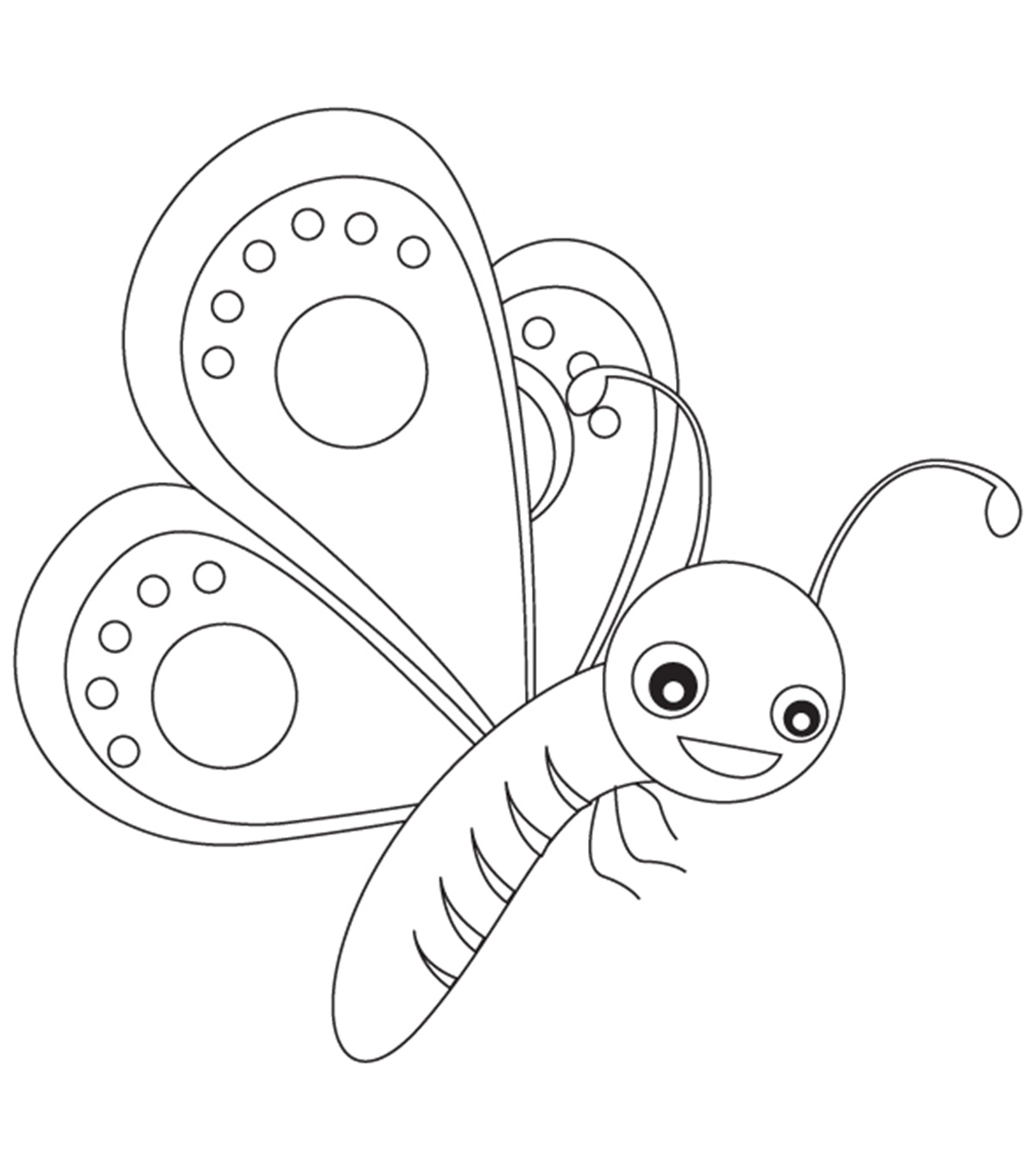 Top free printable butterfly coloring pages online