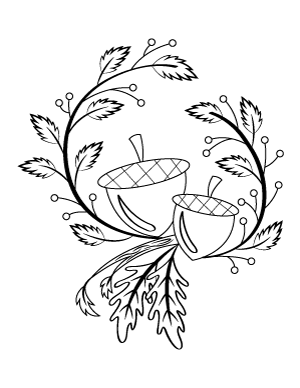 Free printable fall coloring pages