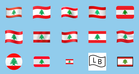 Ðð flag lebanon emoji