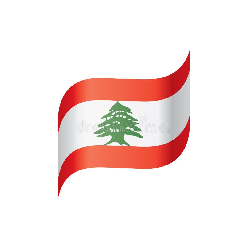 Lebanese flag stock illustrations â lebanese flag stock illustrations vectors clipart