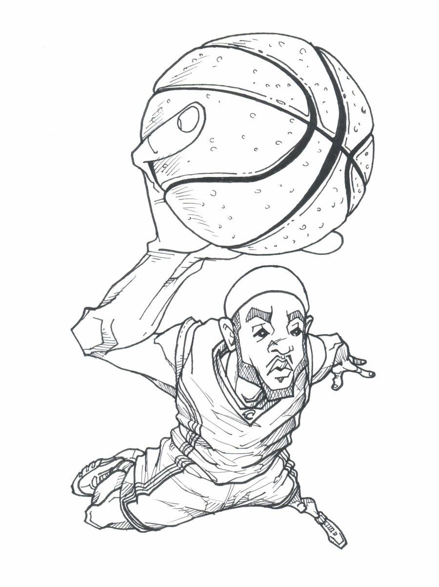 Lebron james by secowankenobi on