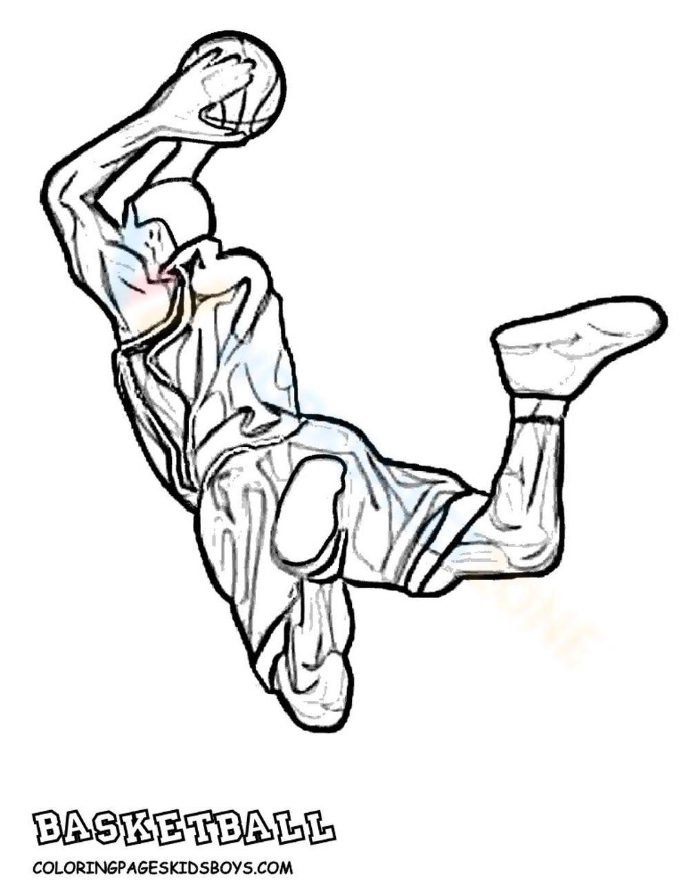 Free lebron james coloring pages for kids adults