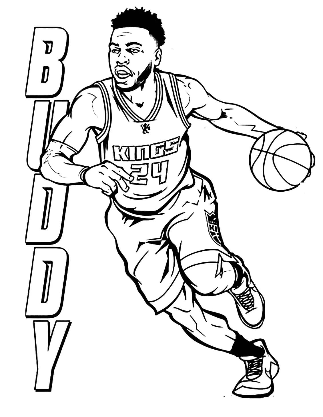 Basketball coloring pages