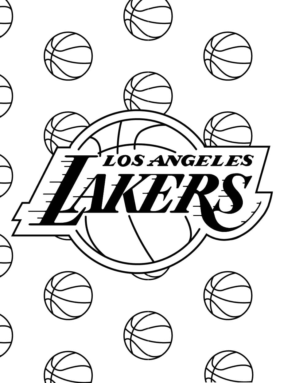 Basketball coloring pages