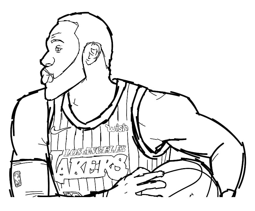 Grade lebron james coloring pages worksheets