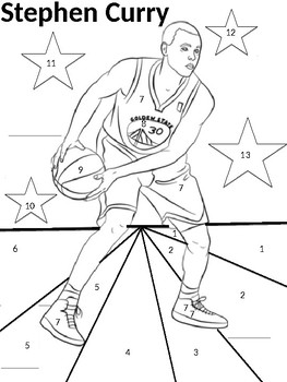 Types of numbers nba coloring sheet by richmond learning tpt