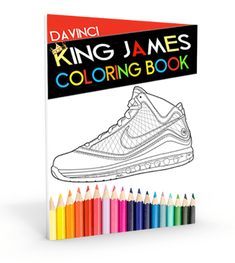 King james lebron coloring book â