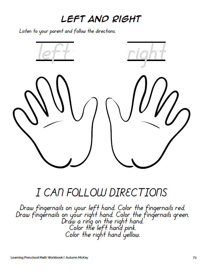 Learning preschool math workbook best mom ideas