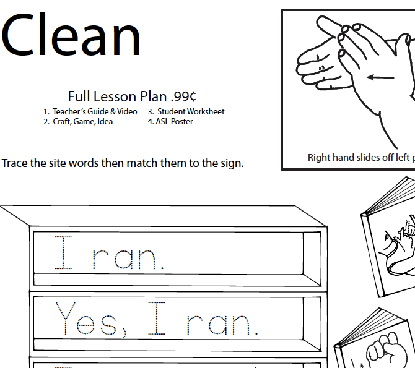 Coloring sheet