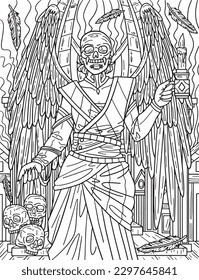 Adult coloring pages angel wings images stock photos d objects vectors