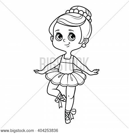 Cartoon ballerina vector photo free trial bigstock