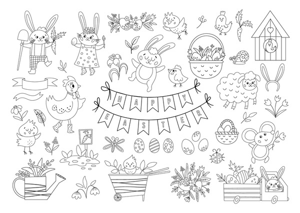 Thousand chicken clipart black white royalty