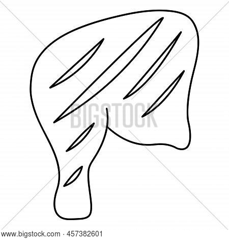 Chicken leg juicy vector photo free trial bigstock