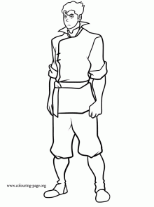 Legend of korra printable paper crafts wallpapers coloring pages and activities legend of korra korra coloring pages
