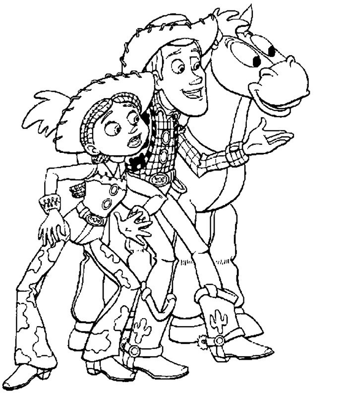 Toy story coloring pages printable for free download