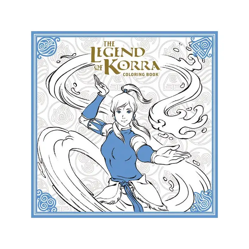 The legend of korra coloring book tpb