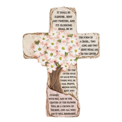 Legend of the dogwood wall cross