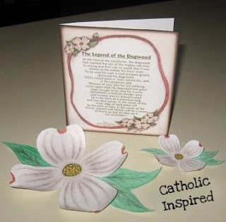 The legend of the dogwood tree crafts and cards