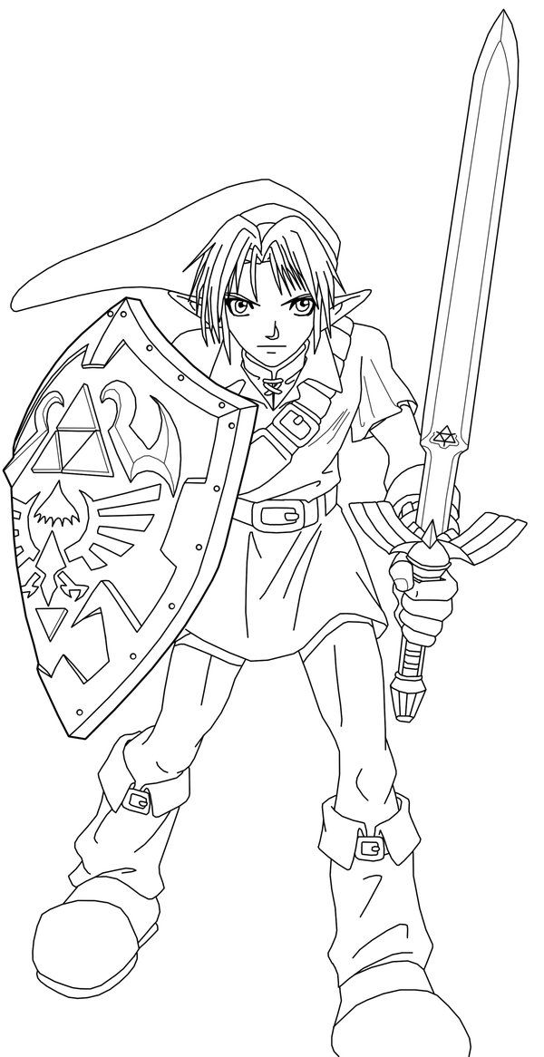 Link line art by frozen