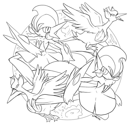 En pointe gallade and swanna coloring page download now