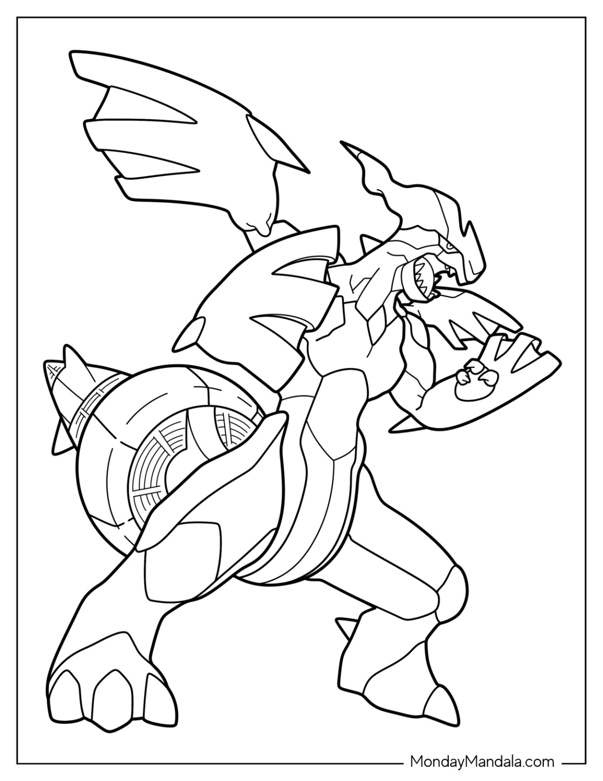 Legendary pokemon coloring pages free pdf printables