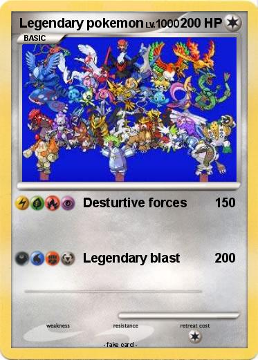 Pokemon legendary pokemon