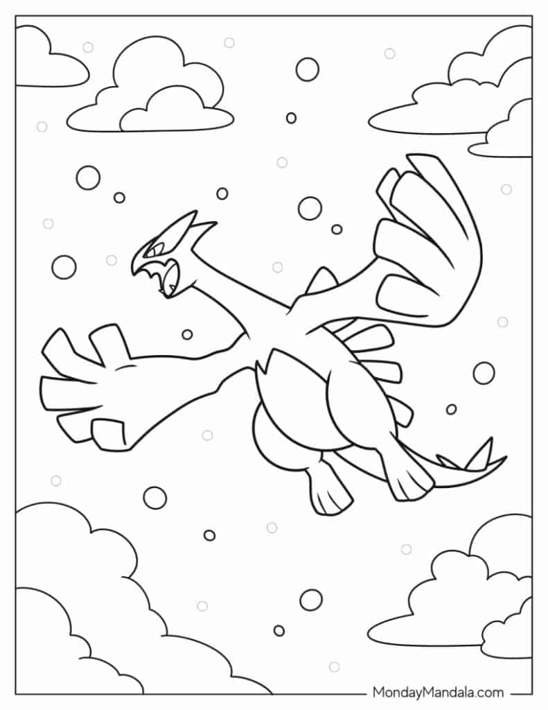 Pokemon coloring pages free pdf printables