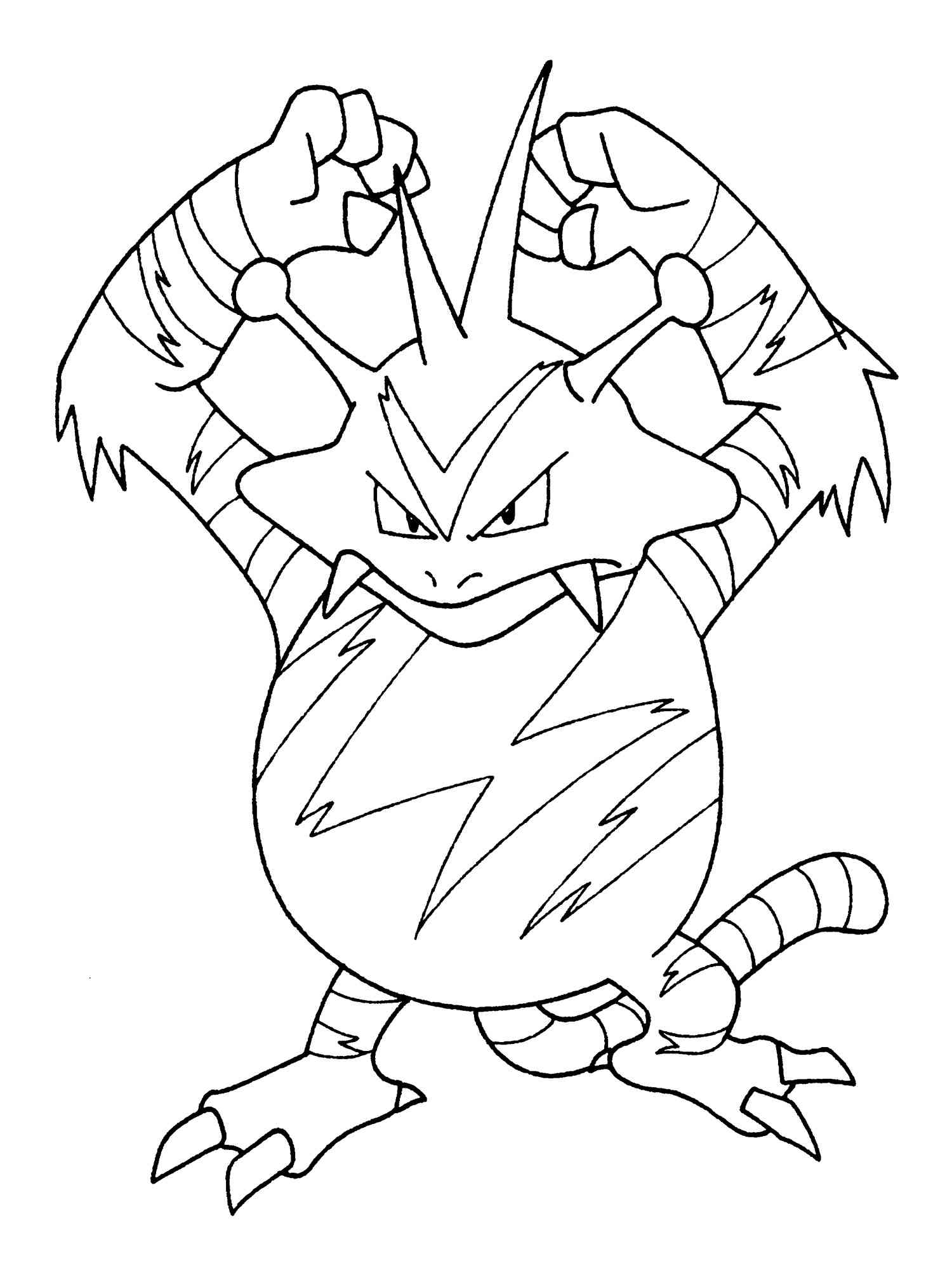 Legendary pokemon coloring pages