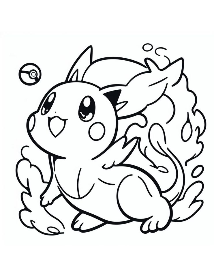 Pokemon coloring sheets