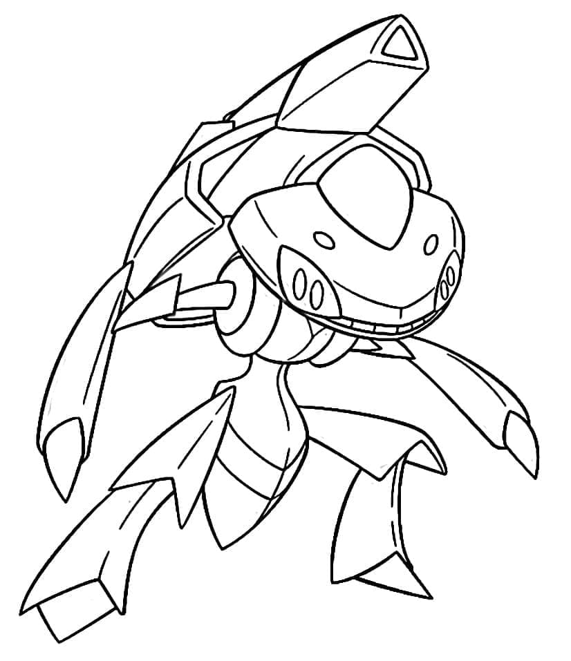 Legendary pokemon coloring pages