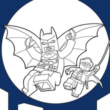 Lego batman coloring pages