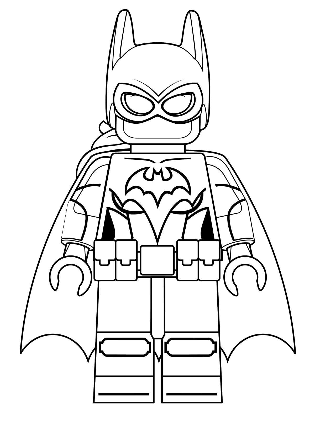 Lego batman coloring pages