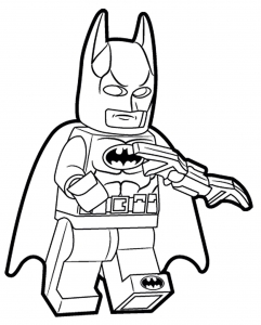 Lego batman coloring pages for kids