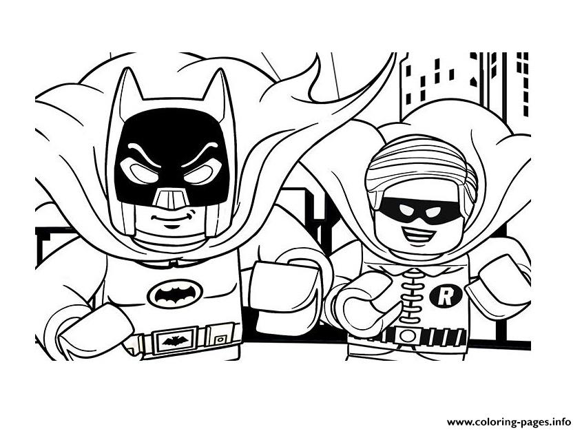 Dc comics super heroes lego batman movie coloring page printable