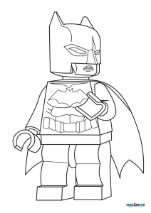 Free printable lego batman coloring pages for kids