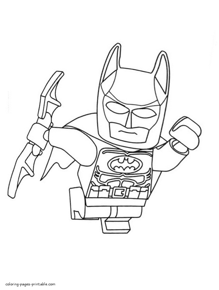 Batman lego coloring coloring