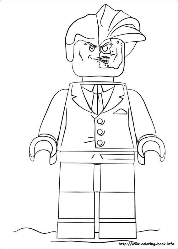 Lego batman coloring picture