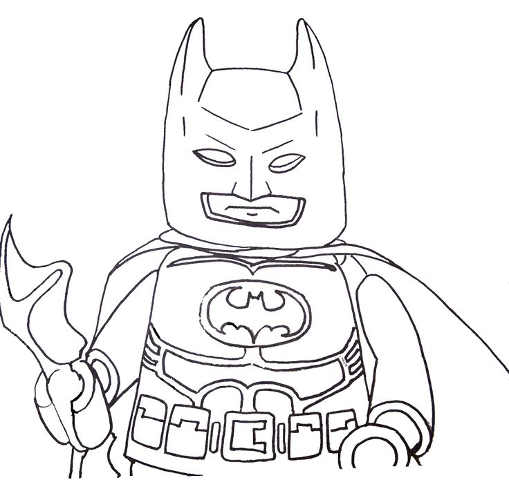 Lego batman coloring pages