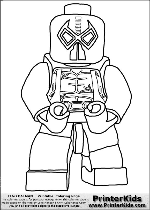 Lego batman coloring sheets