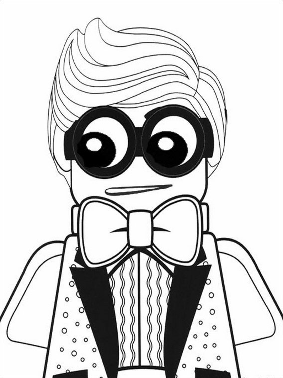 Lego batman printable coloring pages