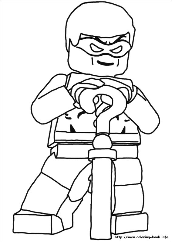 Lego batman coloring picture