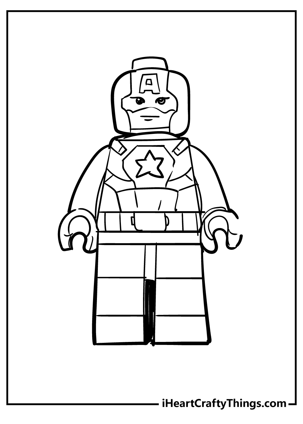 Lego avengers coloring pages free printables