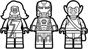 Free printable marvel coloring pages