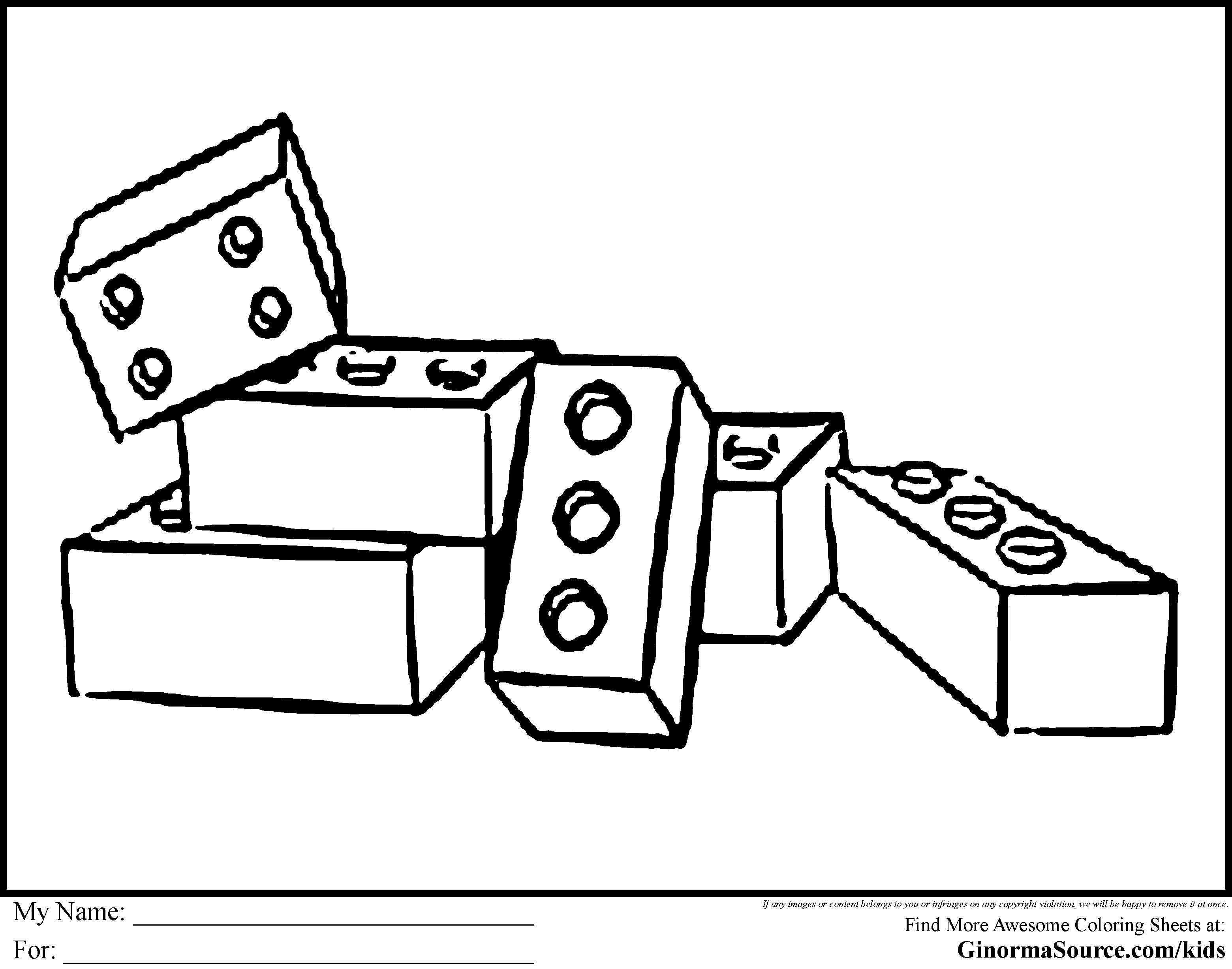 Lego coloring pages