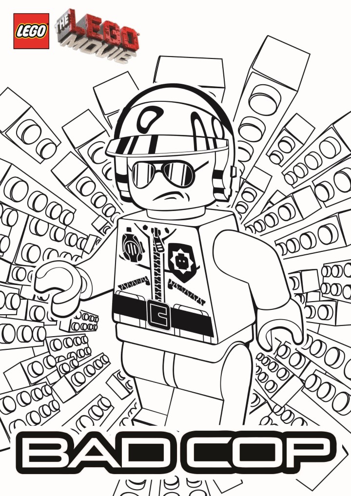 Free lego adventure coloring pages to print